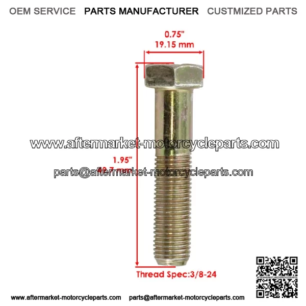 7521149 7520340 Front or Rear Control Arm Bolt For Polaris Sportsman 570 16-2020 - Image 2