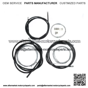 1PC Motorcycle Pit ATV Cable Set 60" Clutch Cable+Brake Cable+54" Throttle Cable (For: CF-Moto)
