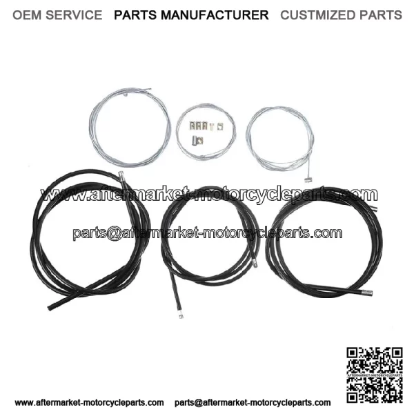 1PC Motorcycle Pit ATV Cable Set 60" Clutch Cable+Brake Cable+54" Throttle Cable (For: CF-Moto) - Image 2