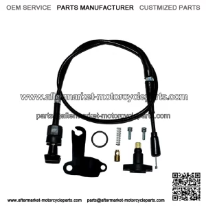 fits POLARIS SCRAMBLER 90 MANUAL CHOKE CABLE CONVERSION KIT SET 2001-2003 (For: Polaris)