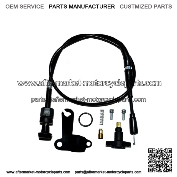 fits POLARIS SCRAMBLER 90 MANUAL CHOKE CABLE CONVERSION KIT SET 2001-2003 (For: Polaris)