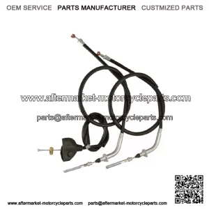 1990 Yamaha 200 Blaster YFS200 Upper and Lower Front Brake Cables (For: Yamaha)