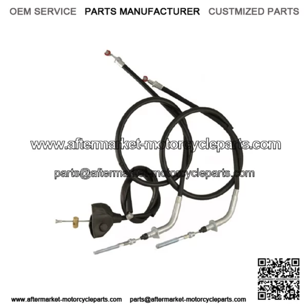 1990 Yamaha 200 Blaster YFS200 Upper and Lower Front Brake Cables (For: Yamaha)