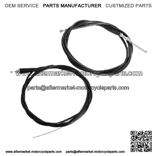 For Honda FL 250 Odyssey ATV Control Cable Set Throttle & Brake Cables 1977-1984 (For: Honda)