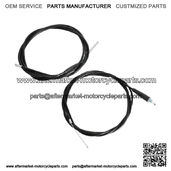 For Honda FL 250 Odyssey ATV Control Cable Set Throttle & Brake Cables 1977-1984 (For: Honda) - Image 2