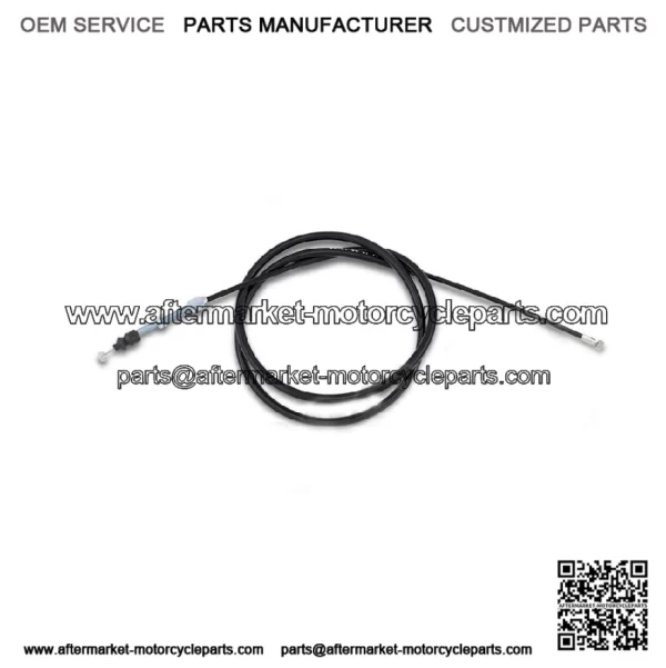 1985-1987 Honda ATC250SX ATV and UTV Motion Pro Black Vinyl Reverse Cable