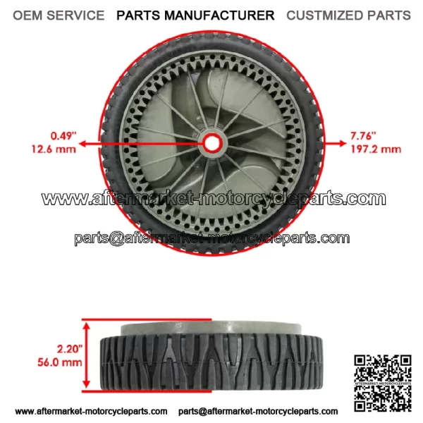 Front Drive Wheel For Husqvarna 51 MDT / 56 DHS / 56 SF / 56 SFE / 560 HS - Image 2
