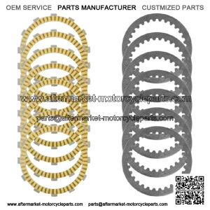 Clutch Friction & Steel Plate kit for Honda VF1100SA VF1100SAC V65 Sabre 1984-85