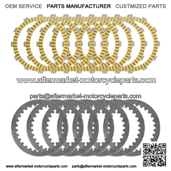 Clutch Friction & Steel Plate kit for Honda VF1100SA VF1100SAC V65 Sabre 1984-85 - Image 5
