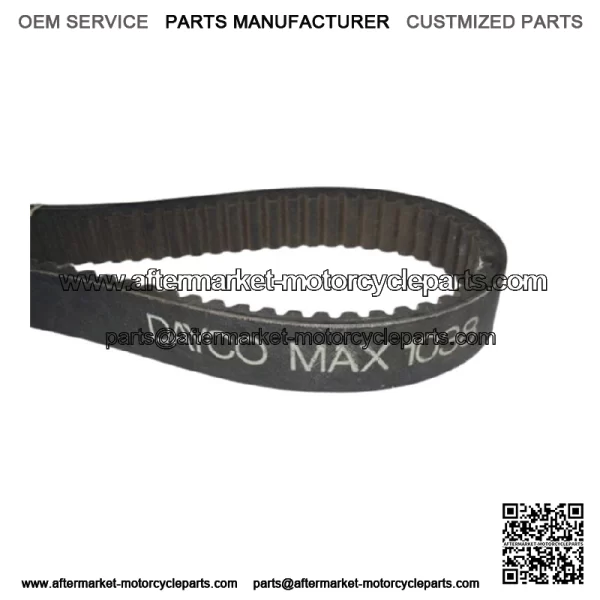 Vintage Snowmobile Polaris 1981 1982 Cutlass SS Drive Belt NEW Max 1038 - Image 2