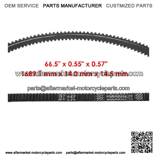 48" Deck Belts for John Deere X590 (- 110000) Tractor / 48X Inch Deck - Image 2