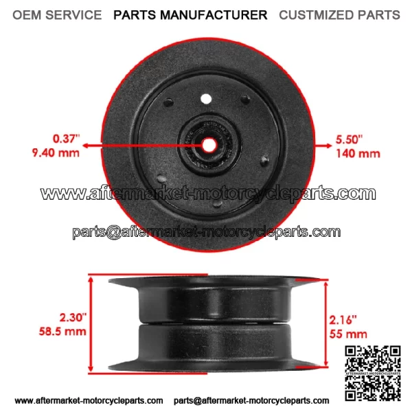 92-7082 78-8250 78-8250-03 Idler Pulley For Toro Lawn Boy - Image 2
