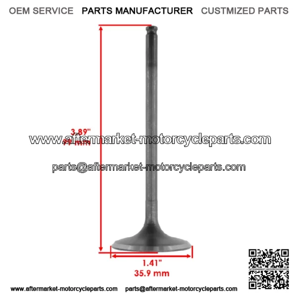 3007-152 3007-784 3007-860 3402-226 Intake & Exhaust Valve Kit For Arctic Cat - Image 2
