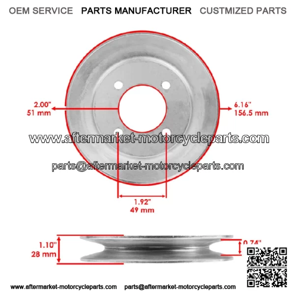 48" Deck Spindle Blade Kit For John Deere Z510 Z710 Z7810 Z820 Z910 Z915 Z920 - Image 3