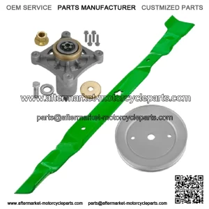 30" Deck Spindle & Blade Kit For Husqvarna RZ3016 For Poulan Pro 301ZX