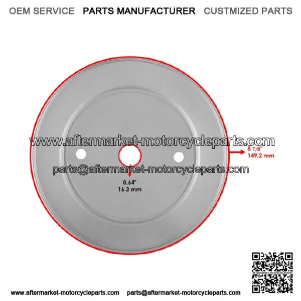 30" Deck Spindle & Blade Kit For Husqvarna RZ3016 For Poulan Pro 301ZX - Image 4