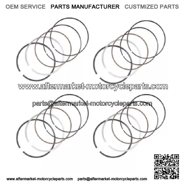 SUZUKI PISTON RING SET 4-PACK fit 2001 - 2004 GSX-R1000 GSXR 1000