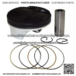 Honda Piston Rings Ring Kit Pin Clips 06-07 CRF250 R, 07-17 CRF250 X CRF250 T128