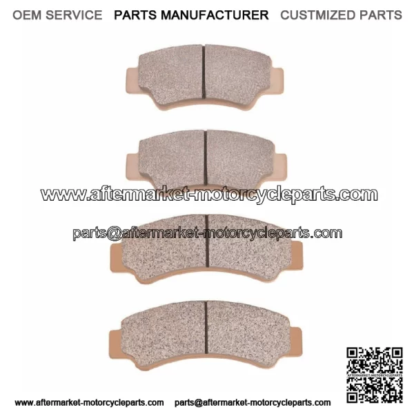 Front Rear Brake Pad For 2018-2024 CF Moto UFORCE 500 600 800 1000 UTV ATV SSV (For: CF-Moto) - Image 2