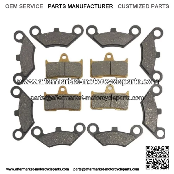 Front Rear Pads Sets For CF moto X5 X6 X8 U5 CF500 500CC CF600 600CC ATV