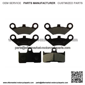 Front Rear Brake Pads for CFMoto 500CC 600CC X5 X6 X8 U5 ATV UTV Shineary 6 Pcs