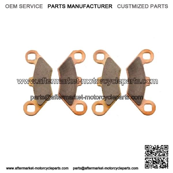 Front Sintered Brake Pads 1994-1995 Polaris 300 4x4 Set Full Kit  Complete ej (For: Polaris)