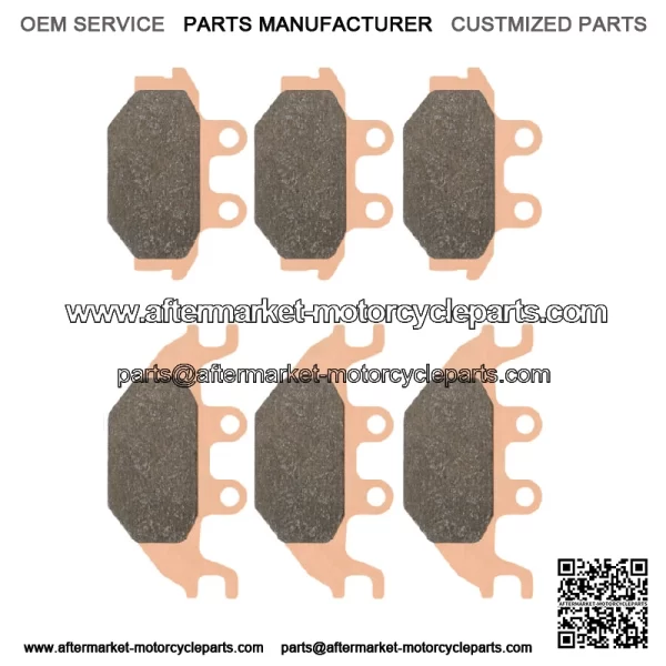 Front and Rear Brake Pads for Can Am DS250 Bombardier DS 250 2006-2022