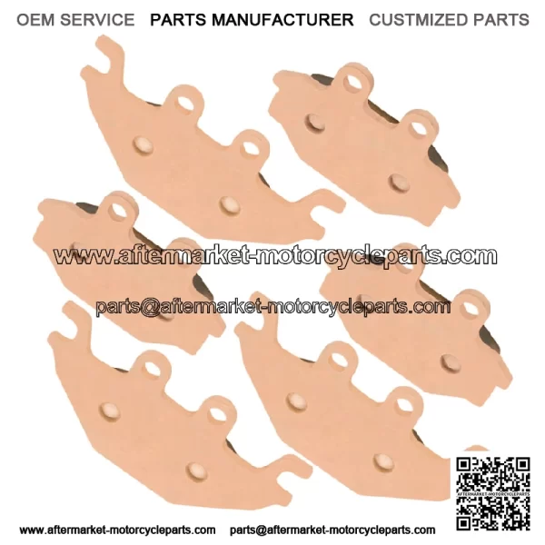 Front and Rear Brake Pads for Can Am DS250 Bombardier DS 250 2006-2022 - Image 4