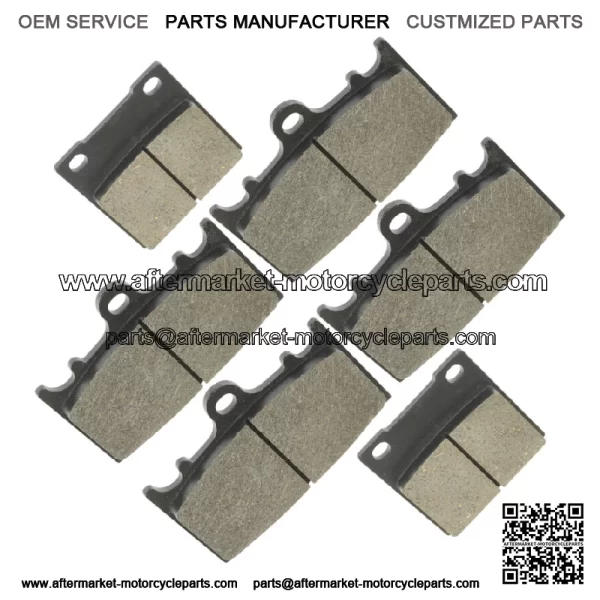 Front Rear Brake Pads for Suzuki GSX-R750 GSXR750 2000-2003 / TL1000S 1997-2001 - Image 4