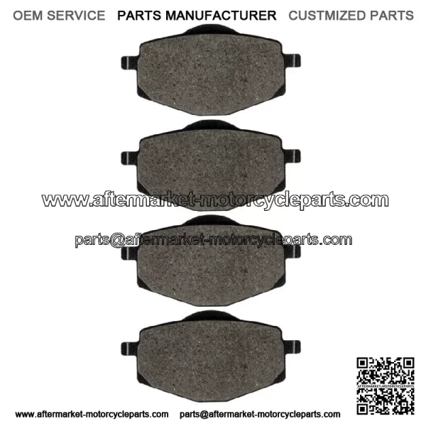 Front Brake Pads for Yamaha Banshee 350 YFZ350 1987 1988 1989 / 1UY-W0045-03-00 (For: Yamaha)