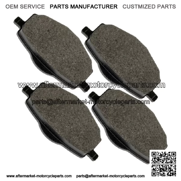Front Brake Pads for Yamaha Banshee 350 YFZ350 1987 1988 1989 / 1UY-W0045-03-00 (For: Yamaha) - Image 3