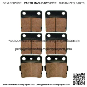 Front Rear Brake Pads For Yamaha Wolverine 350 YFM350FX 1995-2005 (For: Yamaha)