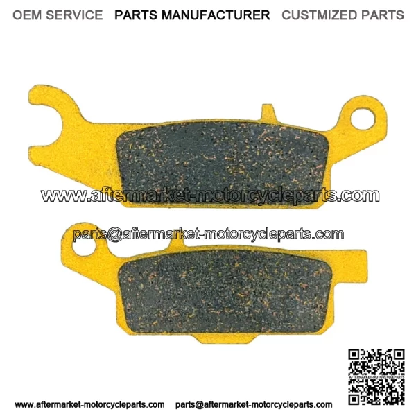 Yamaha Raptor 250 Ceramic Brake Pad Set Front & Rear 2008-2013 (For: Yamaha) - Image 4