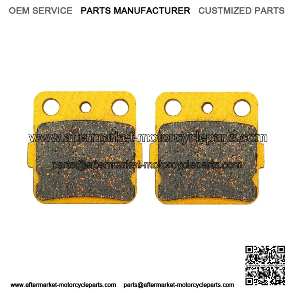 Yamaha Raptor 250 Ceramic Brake Pad Set Front & Rear 2008-2013 (For: Yamaha) - Image 5