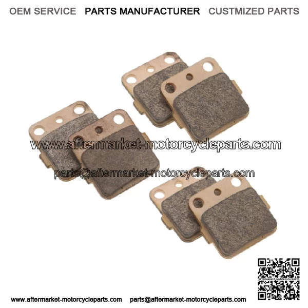 Front and Rear Brake Pads fit Yamaha Banshee 350 YFZ350 1990-2006 by Race-Driven (For: Yamaha)