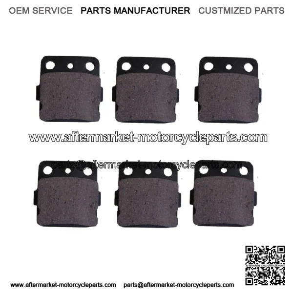 Front Rear Brake Pads Of Yamaha ATV YFM 350 Raptor