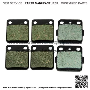 Front Rear ATV Brake Pads Fit Yamaha 2011 2012 2013 Raptor 125 YFM125R  (For: Yamaha)