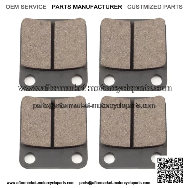 Front Brake Pads For ATV Yamaha  Wolverine YFM450 450 4WD 2008 2010 - Image 3