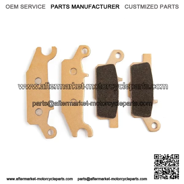 Front Rear Brake Pads For Yamaha Grizzly YFM700F 07-22 Grizzly 550 700 YFM550F (For: Yamaha) - Image 2