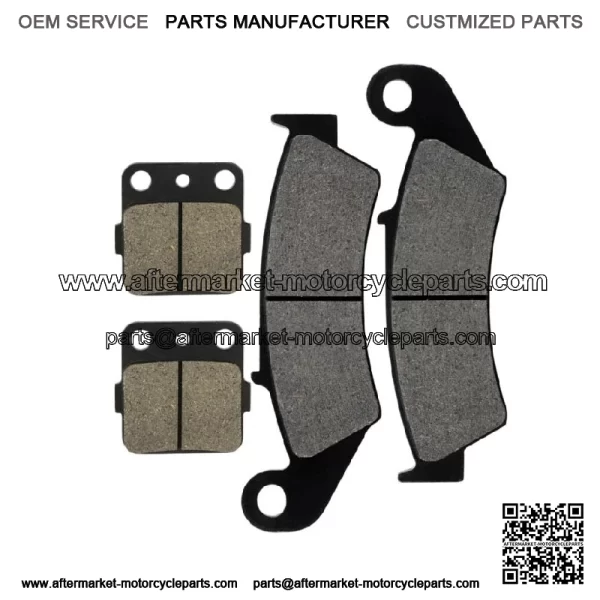 Front and Rear Brake Pads for Honda ATC350X ATC 350X 1986 ATV