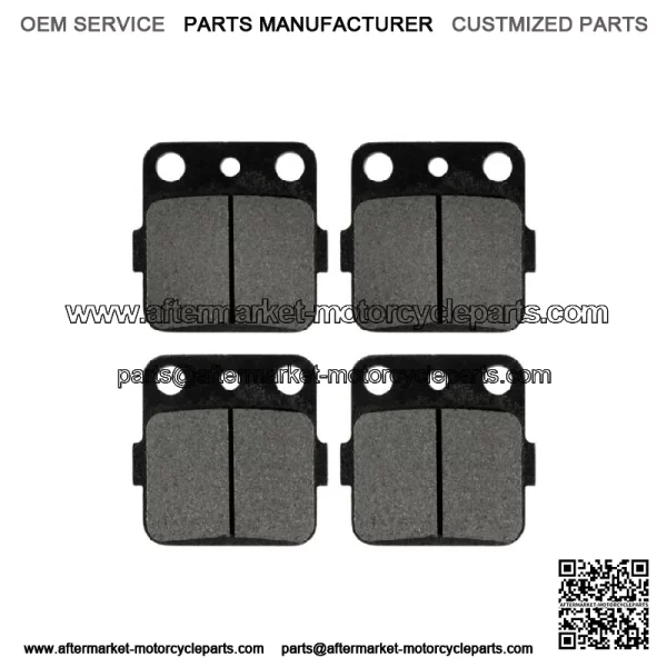 Front Brake Pads for Honda TRX250EX Sportrax 250 Ex 2001 02 03 04 05 06 07 2008 (For: Honda)