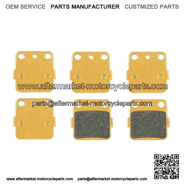 FA84 Front and Rear Brake Pads Fits Honda FourTrax 300 Sportrax 400 Raptor 350 (For: Honda)