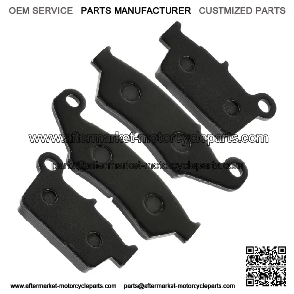 Front and Rear Brake Pads for Kawasaki KX250 KX250X KX450X 2021-2025 - Image 4