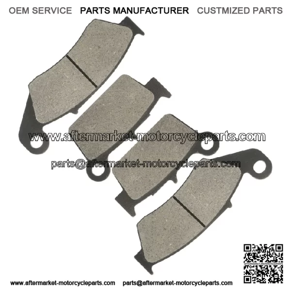 Front and Rear Brake Pads for Kawasaki KX250 KX250X KX450X 2021-2025 - Image 5