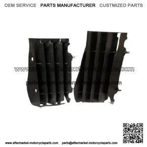 Honda OEM 19033-MEN-A20 GRILL PAIR RADIATOR Dirt Bike CRF450R Black 2008 New