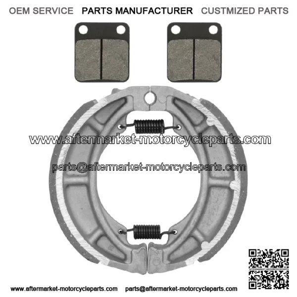 Front Brake Pads and Rear Brake Shoes for Suzuki DR200SE DR 200SE 2015-2020