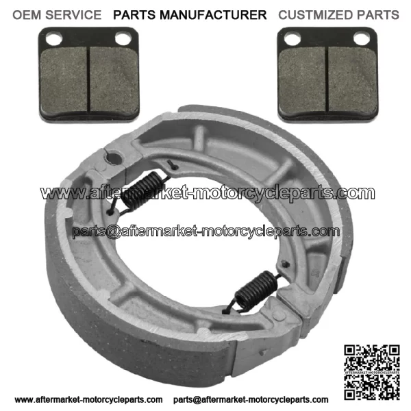 Front Brake Pads and Rear Brake Shoes for Suzuki DR200SE DR 200SE 2015-2020 - Image 4