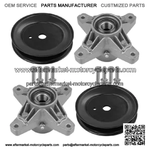 42" Deck Spindle & Pulley for Cub Cadet LT1018 13AB11CG710 13AX11CG710 618-3129