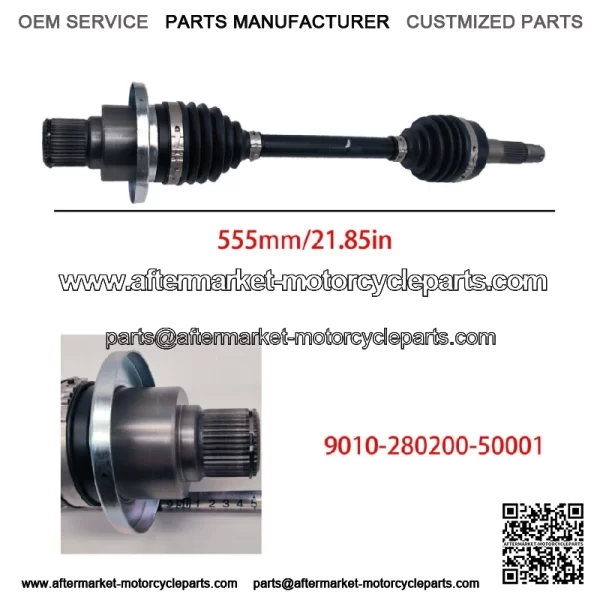 CFMoto 600 Rear Right CV Drive Shaft CF500 600 X5 X6 CF800 9010-280200-50001 - Image 2