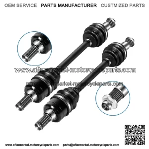 Pair Rear CV Axle Drive Shaft For 09-14 Yamaha Grizzly 550 07-13 Grizzly 700 (For: Yamaha)